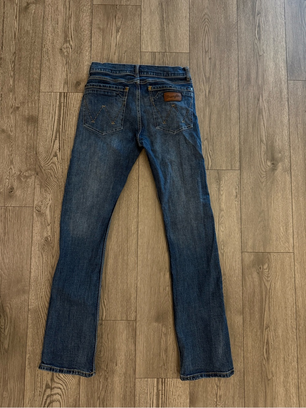 Wrangler Retro Slim Boot Cowboy Dark Wash 10WLT77LY Men Size: 30x36 Denim Jeans - Picture 2 of 11